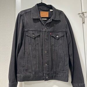 Levi's Men's Black Denim Jacket